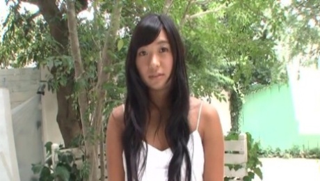 Outdoors video of tanned Japanese chick Nana Ogura having amazing sex