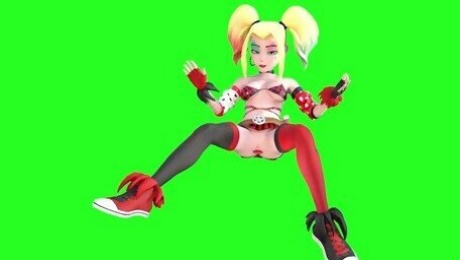 3D Cartoon Anal Gape Prolapse Harley Quinn DC Gwen Big Tits Tennyson Solo Gwen Aheago Tight Pussy P2