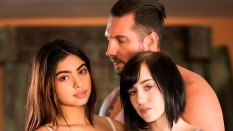 Squeaky Hazel Heart and Remi Jones - bedroom sex